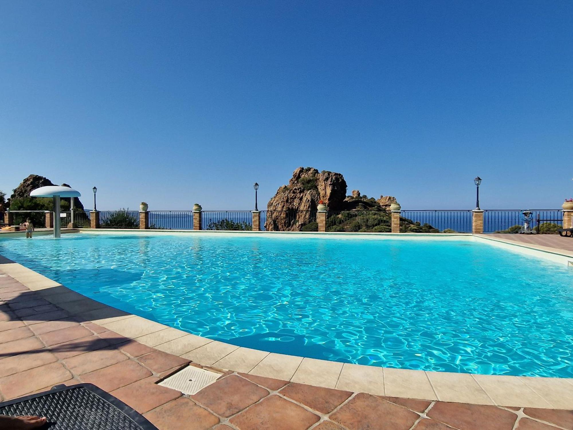 La Perla E Le Conchiglie Tanca Piras Vista Mare Villa Nebida Kültér fotó